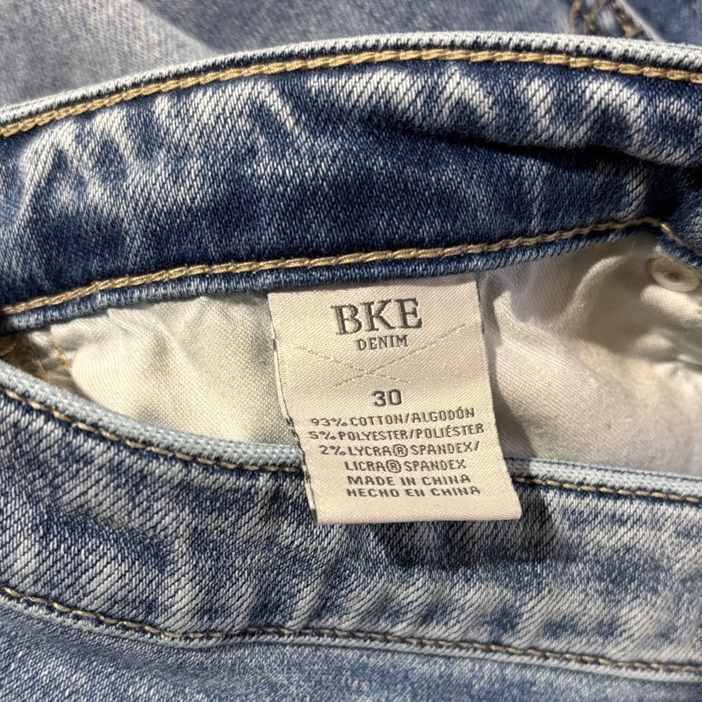 BKE Women's Boyfriend Jeans in Classic Blue - Picture 5 of 5